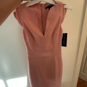 French Connection Blush Pink Mini Dress